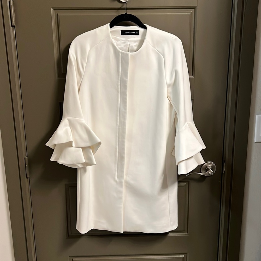 Zara White Jacket - size M